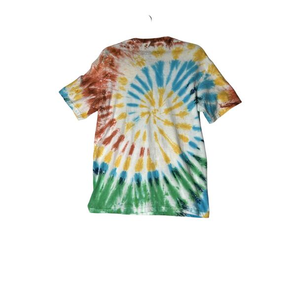 Liquid Blue size M T-shirt Grateful Dead Tye-dye  skull bright hippie dead-head - Picture 2 of 7